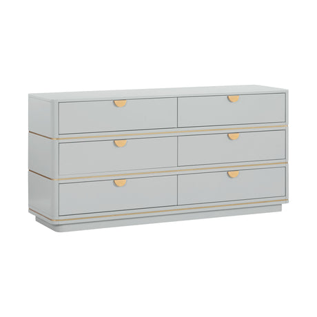Julieta 6 Drawer Dresser by TOV Furniture at Eve Furniture