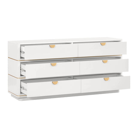 Julieta 6 Drawer Dresser by TOV Furniture at Eve Furniture