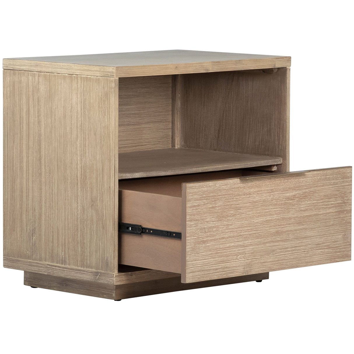 Juliette Nightstand, Natural Warm Wash by Dovetail at Eve Furniture