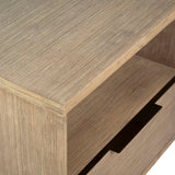 Juliette Nightstand, Natural Warm Wash by Dovetail at Eve Furniture