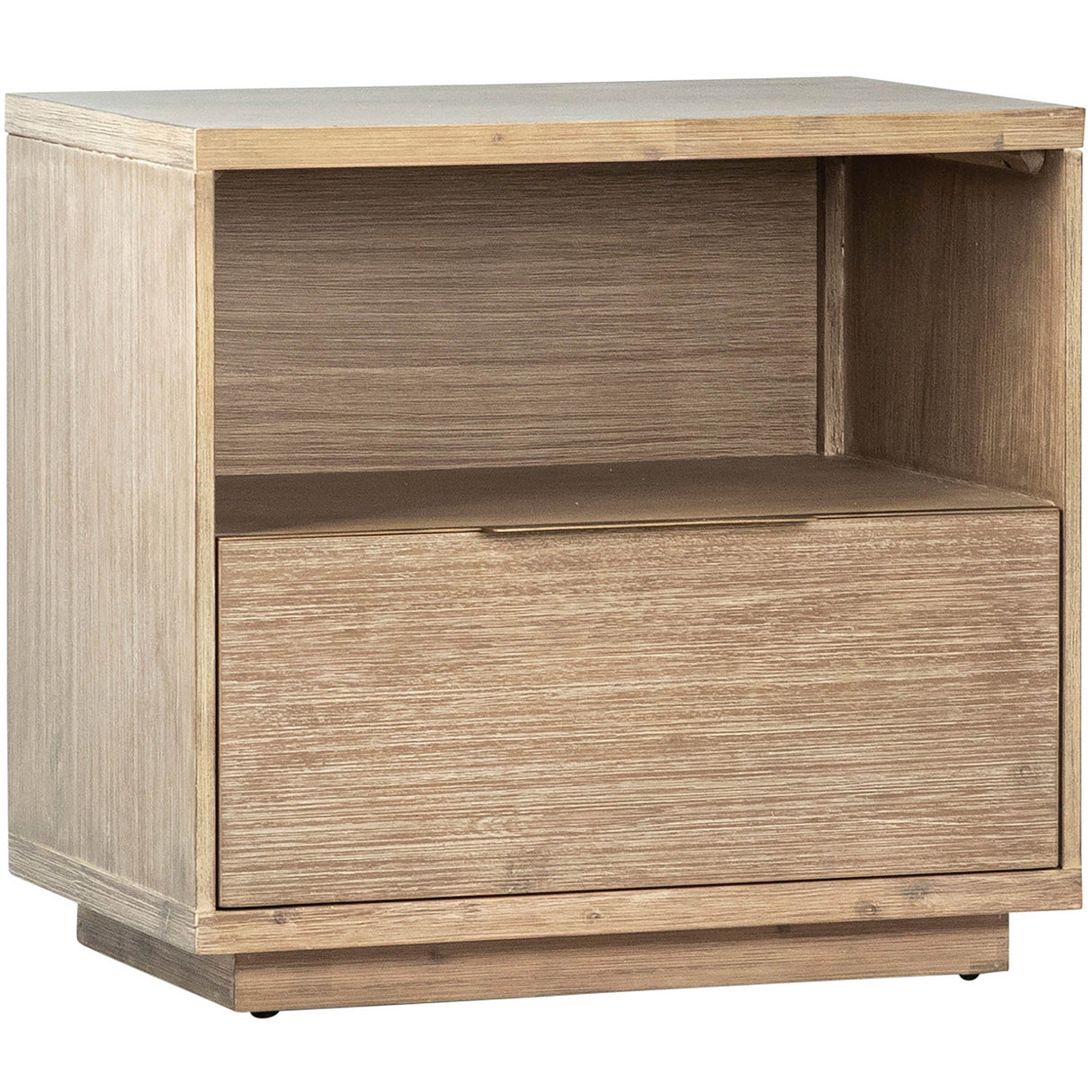 Juliette Nightstand, Natural Warm Wash by Dovetail at Eve Furniture