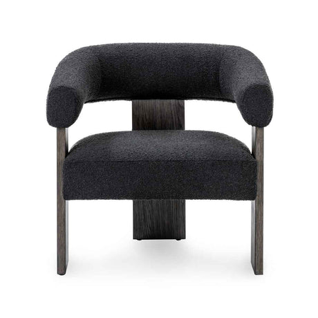 Julina Accent Chair - Charcoal by Classic Home at Eve Furniture