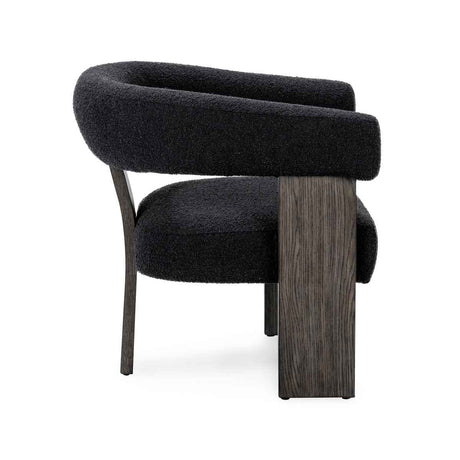Julina Accent Chair - Charcoal by Classic Home at Eve Furniture