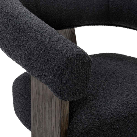 Julina Accent Chair - Charcoal by Classic Home at Eve Furniture