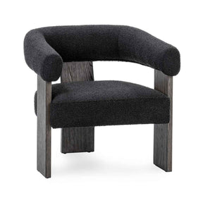 Julina Accent Chair - Charcoal by Classic Home at Eve Furniture