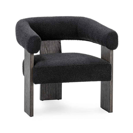 Julina Accent Chair - Charcoal by Classic Home at Eve Furniture
