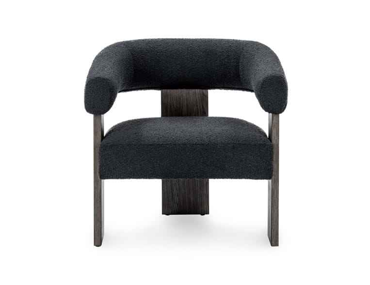 Julina Charcoal Upholstered Accent Chair by Classic Home at Eve Furniture