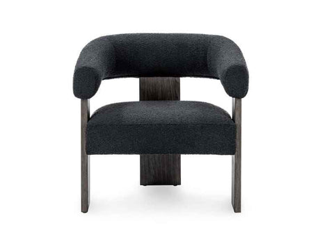 Julina Charcoal Upholstered Accent Chair by Classic Home at Eve Furniture