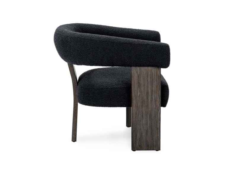 Julina Charcoal Upholstered Accent Chair by Classic Home at Eve Furniture
