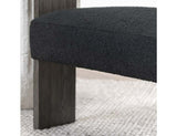 Julina Charcoal Upholstered Accent Chair by Classic Home at Eve Furniture
