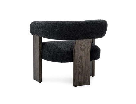 Julina Charcoal Upholstered Accent Chair by Classic Home at Eve Furniture