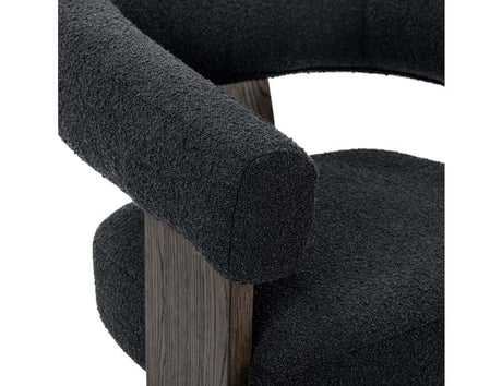 Julina Charcoal Upholstered Accent Chair by Classic Home at Eve Furniture