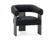 Julina Charcoal Upholstered Accent Chair by Classic Home at Eve Furniture