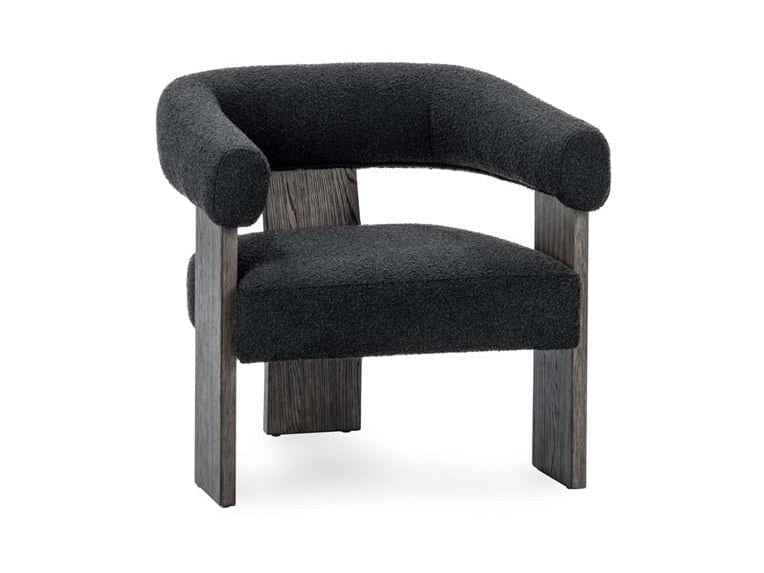 Julina Charcoal Upholstered Accent Chair by Classic Home at Eve Furniture