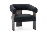 Julina Charcoal Upholstered Accent Chair by Classic Home at Eve Furniture