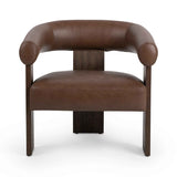 Julina Rich Cocoa Accent Chair by Classic Home at Eve Furniture