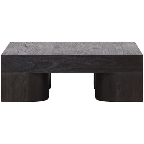 Juna Coffee Table, Dark Brown by Dovetail at Eve Furniture