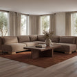 June Dark Brown Corner Modular Sectional by Moe's Home at Eve Furniture