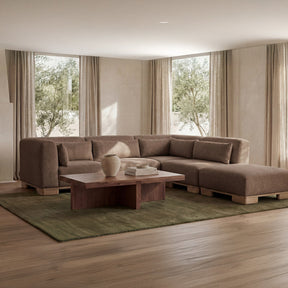 June Dark Brown Dream Modular Sectional by MOES at Eve Furniture