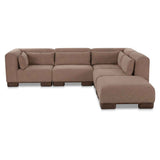 June Dark Brown Dream Modular Sectional by Moe's Home at Eve Furniture