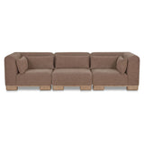 June Dark Brown Modular Sofa by MOES at Eve Furniture