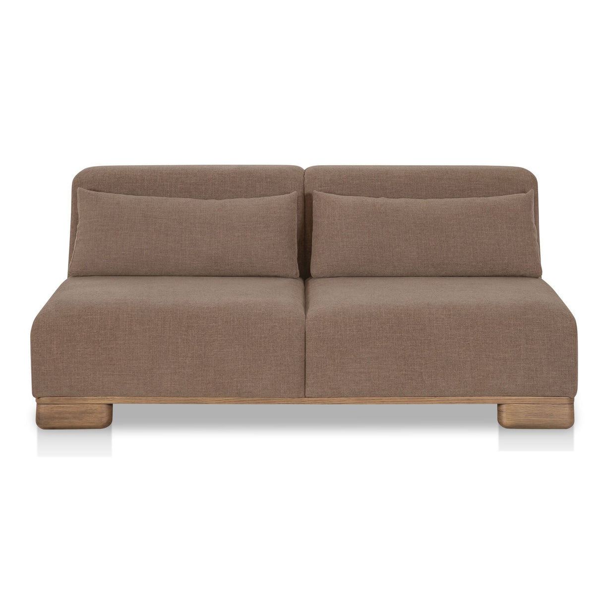 June Dark Brown Sofa by MOES at Eve Furniture