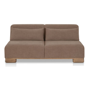 June Dark Brown Sofa by MOES at Eve Furniture