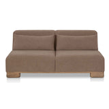 June Dark Brown Sofa by Moe's Home at Eve Furniture