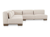 June Oatmeal Corner Modular Sectional by MOES at Eve Furniture