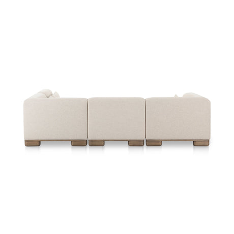 June Oatmeal Dream Modular Sectional by MOES at Eve Furniture