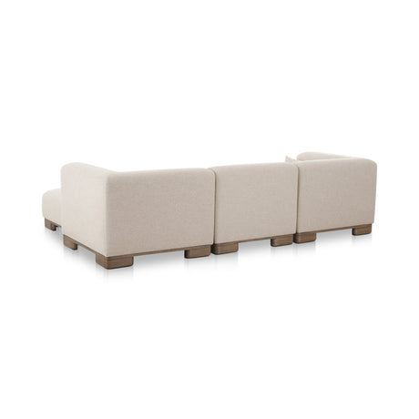 June Oatmeal Lounge Modular Sectional by MOES at Eve Furniture