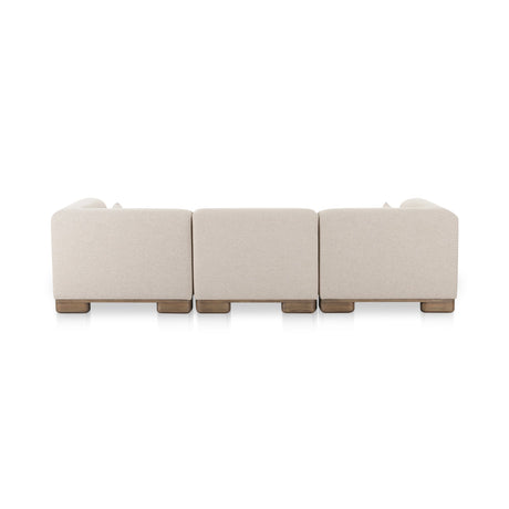 June Oatmeal Lounge Modular Sectional by MOES at Eve Furniture