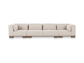 June Oatmeal Modular Sofa by MOES at Eve Furniture