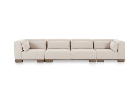 June Oatmeal Modular Sofa by MOES at Eve Furniture