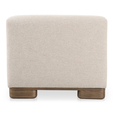June Oatmeal Slipper Chair by MOES at Eve Furniture