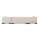 June Oatmeal U Shaped Modular Sectional by MOES at Eve Furniture