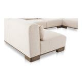 June Oatmeal U Shaped Modular Sectional by MOES at Eve Furniture