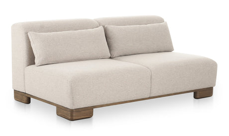 June Sofa Oatmeal by Moe's Home at Eve Furniture
