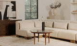 June Sofa Oatmeal by Moe's Home at Eve Furniture
