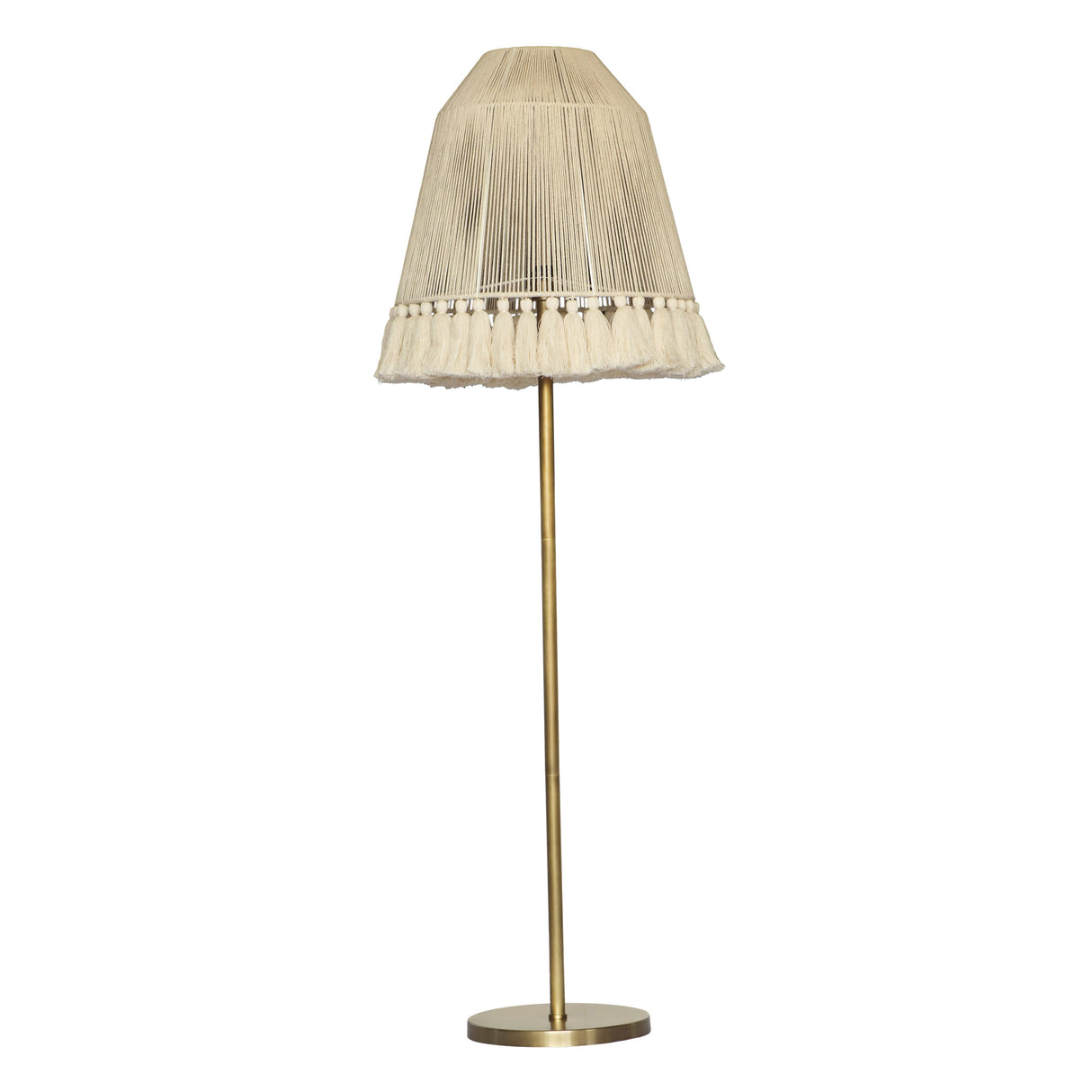 June White Floor Lamp by TOV Furniture at Eve Furniture