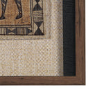 Jungle Harmony by Mercana Studio Hand Embelished Textured Framed Artwork Matted under Glass by Mercana at Eve Furniture