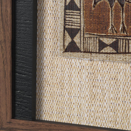 Jungle Harmony by Mercana Studio Hand Embelished Textured Framed Artwork Matted under Glass by Mercana at Eve Furniture