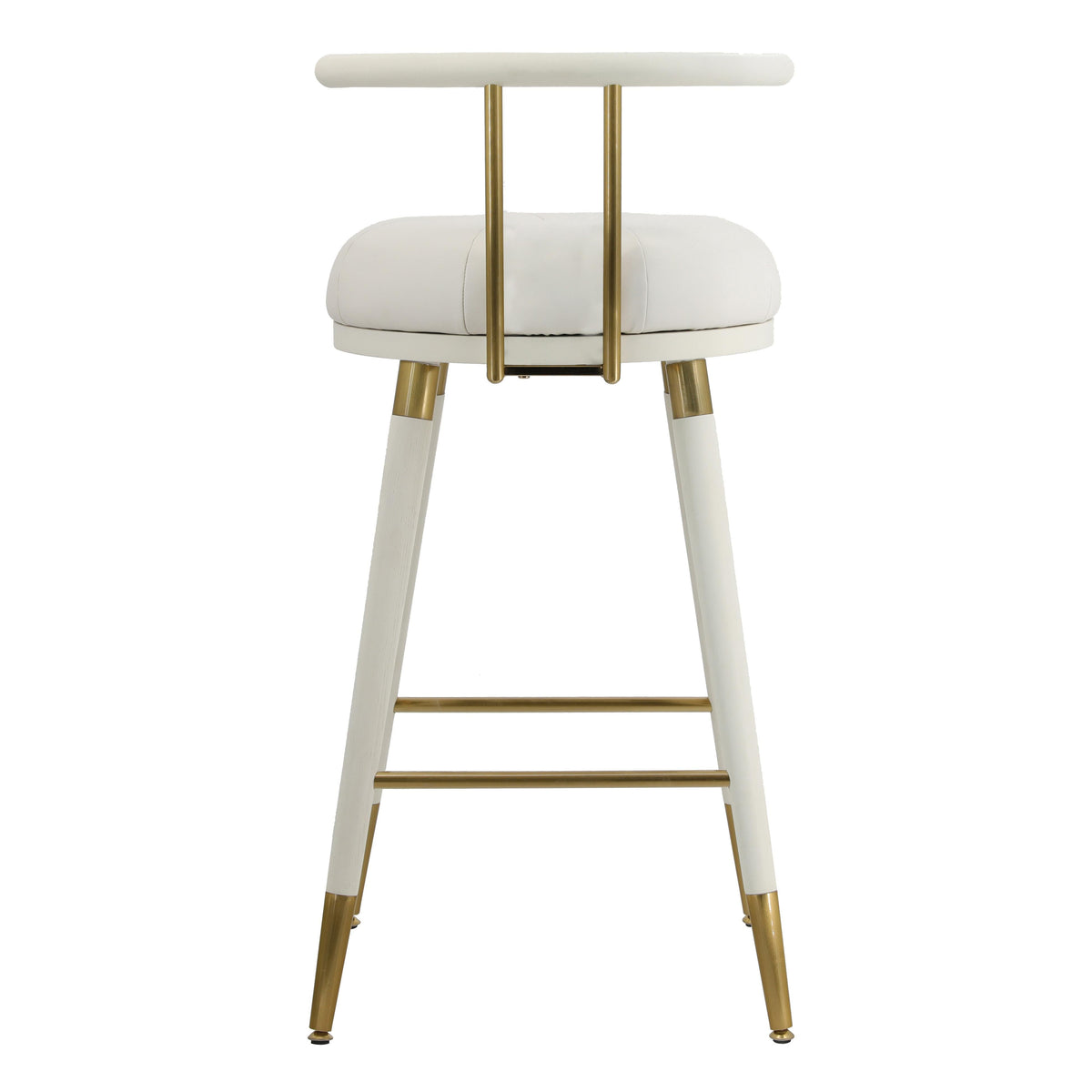 Juniper Performance Vegan Leather Stool by TOV Furniture at Eve Furniture