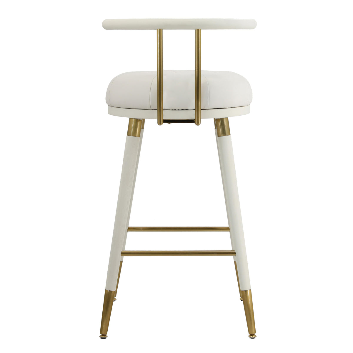 Juniper Performance Vegan Leather Stool by TOV Furniture at Eve Furniture