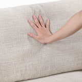 Juniper Taupe Chenille 2-Piece Sectional with Left Chaise by Homelegance at Eve Furniture