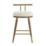 Juniper Velvet Stool by TOV Furniture at Eve Furniture