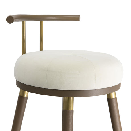 Juniper Velvet Stool by TOV Furniture at Eve Furniture