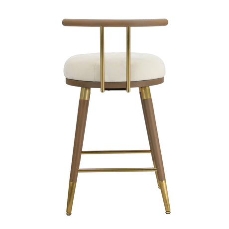 Juniper Velvet Stool by TOV Furniture at Eve Furniture