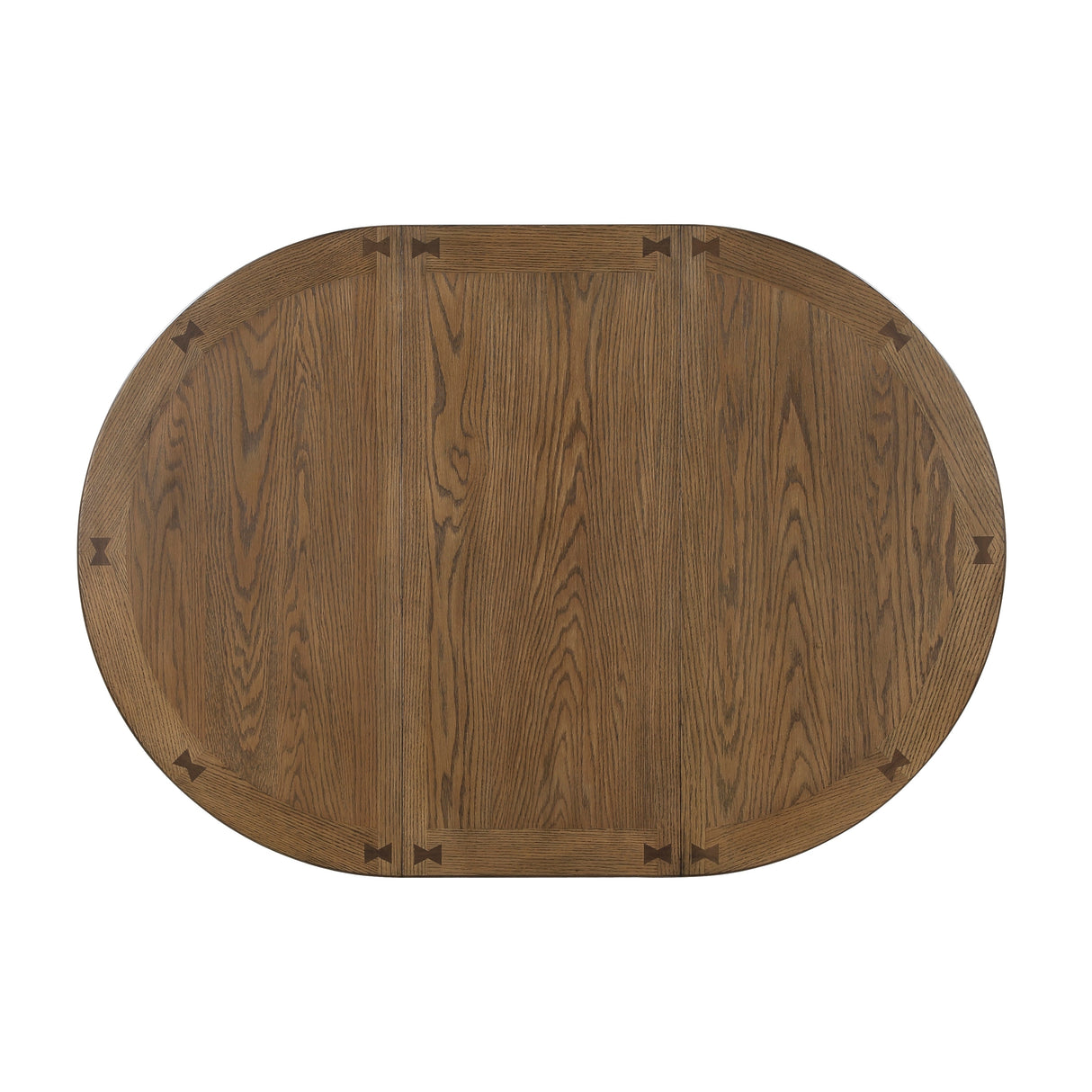 Junipero Brown Round/Oval Counter Height Table by Homelegance at Eve Furniture
