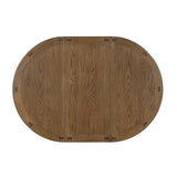 Junipero Brown Round/Oval Counter Height Table by Homelegance at Eve Furniture